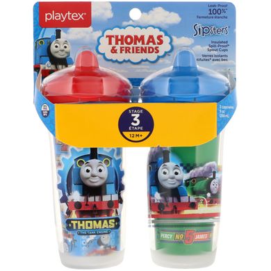 Sipsters, Playtex Baby, 2 чашки Thomas & Friends по 9 унц. (266 мл), от 12 месяцев купить в Киеве и Украине