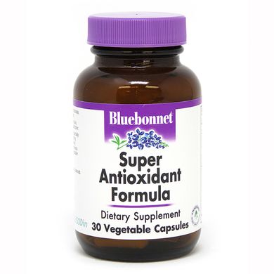 Формула супер антиоксидантов Bluebonnet Nutrition (Super Antioxidant Formula) 30 капсул купить в Киеве и Украине