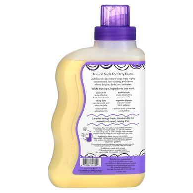 Zum Clean, aromatherapy household soap, lavender, Indigo Wild, 32 liquid ounces (0.94 l).