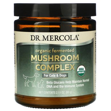 Комплекс грибів для здоров'я тварин Dr. Mercola 60 м