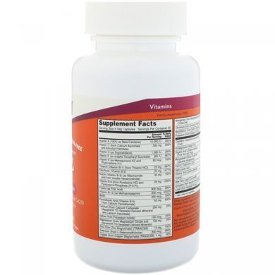 Вітаміни для жінок Єва Now Foods (Eve Capsules) 120 капсул