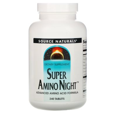 Амінокислоти для сну Source Naturals (Amino) 240 таблеток