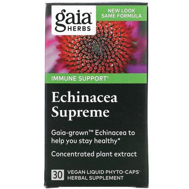 Эхинацея Gaia Herbs (Echinacea) 30 капсул купить в Киеве и Украине