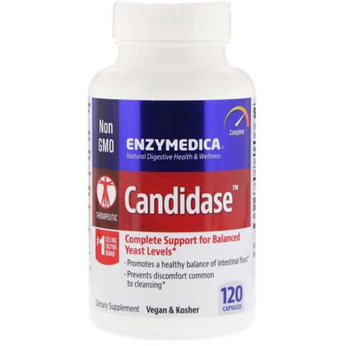 Кандідаза, Enzymedica, 120 капсул