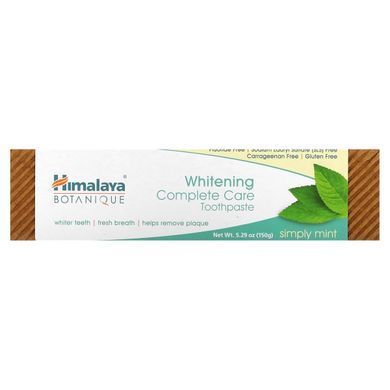 Отбеливающая зубная паста Himalaya (Whitening Complete Care) 150 г мятный вкус купить в Киеве и Украине
