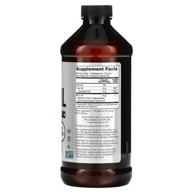 Олія МСТ смак шоколаду Now Foods (MCT Oil Sports) 473 мл
