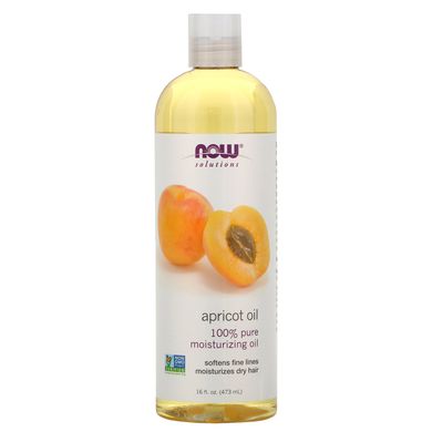 Олія абрикосова Now Foods (Apricot Oil Solutions) 473 мл