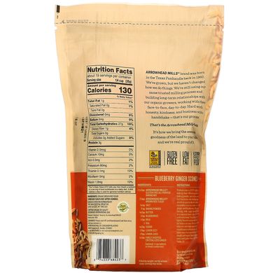 Органическая мука из коричневого риса, без глютена, Organic Brown Rice Flour, Gluten Free, Arrowhead Mills, 680 г купить в Киеве и Украине