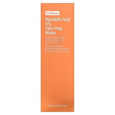 Миндальная кислота5% Skin Prep Water, Wishtrend, 4,1 жидкой унции (120 мл) купить в Киеве и Украине