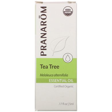 Ефірна олія, чайне дерево, Essential Oil, Tea Tree, Pranarom, 5 мл