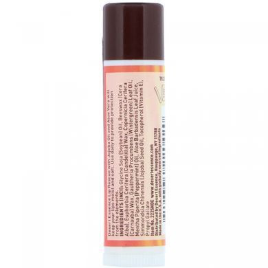 Moisturizing lip balm with jojoba oil, Desert Essence, 0.15 ounces (4.25 g)