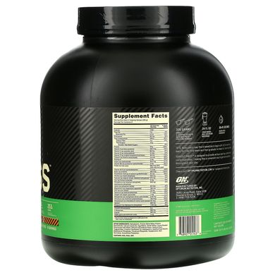 Serious Mass, високопротеїнова добавка для нарощування ваги, шоколад, Арахісова олія, Optimum Nutrition, 6 фунтів (2,72 кг)