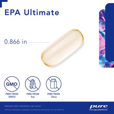 ЭПК Pure Encapsulations (EPA Ultimate) 120 капсул купить в Киеве и Украине