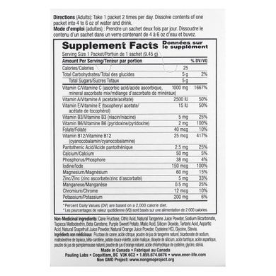 Vitamin C, effervescent soluble powder for drink with tangerine and grapefruit flavor, Ener-C, 30 packets, 10.0 ounces (283.5 g)