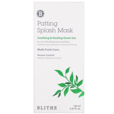 Заспокійливий і лікувальний зелений чай, Blithe, 5,07 рідкої унції (150 мл)