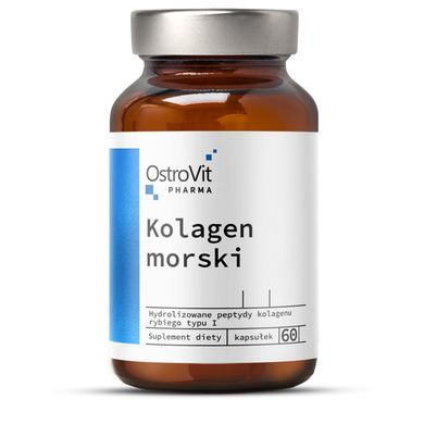 Морський колаген OstroVit (Pharma Marine Collagen) 60 капсул
