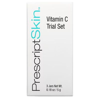 Набір пробних продуктів для шкіри з вітаміном C PrescriptSkin (Vitamin C Trial Set) 3 шт по 5 г