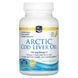 Масло печінки арктичної тріски Nordic Naturals (Arctic cod liver oil) 1000 мг 90 капсул зі смаком лимона фото