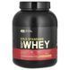 Whey protein isolate Optimum Nutrition (100% Whey Gold Standard) 2270 g with strawberry-banana flavor