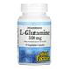 Natural Factors, Микронизированный L-глутамин, 500 мг, 90 вегетарианских капсул фото