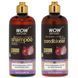 Shampoo with black cumin oil and red onion + conditioner, Wow Skin Science, set of 2 products.