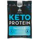 Keto Protein, кетогенное топливо, ваниль, Dr. Axe / Ancient Nutrition, 15 отдельных порционных пакетиков, 1,09 унц. (31 г) каждый фото