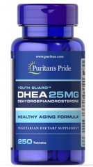 ДГЭА Puritan's Pride (DHEA) 25 мг 250 таблеток купить в Киеве и Украине