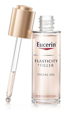 Антивікова олія для обличчя, Elasticity + Filler Facial Oil, Eucerin, 30 мл