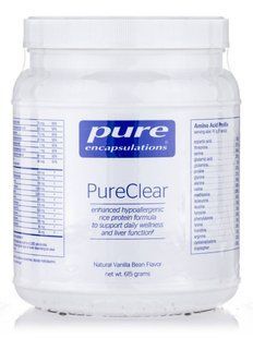 Рисовий концентрат білка Pure Encapsulations (PureClear Natural Vanilla Bean Flavor) 615 г