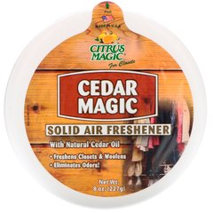 Cedar Magic, твердый освежитель воздуха, Citrus Magic, 8 унц. (227 г) купить в Киеве и Украине
