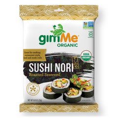 Суші Норі, Смажені водорості, Sushi Nori, Roasted Seaweed, gimMe, 23 г