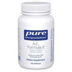 Рослинні компоненти для покращення травлення Pure Encapsulations (AC Formula II) 120 капсул