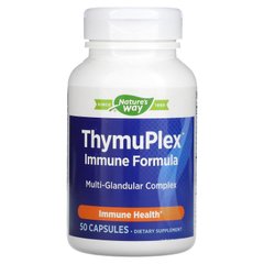 ThymuPlex, иммуностимулирующее средство, Enzymatic Therapy, 50 капсул купить в Киеве и Украине