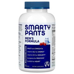 Мультивітаміни для чоловіків смак ягід SmartyPants (Men's Complete) 180 жувальних цукерок