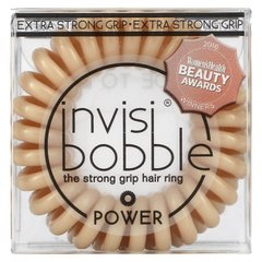 Кільце для волосся Invisibobble (Power Strong Grip To Be Or Nude) 3 шт