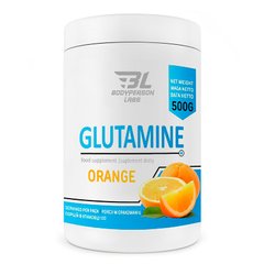 Глютамин со вкусом апельсина Bodyperson Labs (Glutamine) 500 г купить в Киеве и Украине
