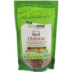 Киноа красная органик Now Foods (Red Quinoa) 397 г купить в Киеве и Украине