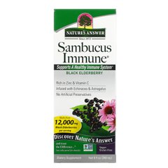 Бузина для імунітету, Nature's Answer, 12 000 мг, 8 рі унц (240 мл)