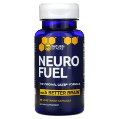 Natural Stacks, Neuro Fuel, 45 вегетаріанських капсул