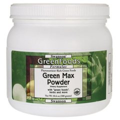 Зелений Макс Порошок, Green Max Powder, Swanson, 300 г