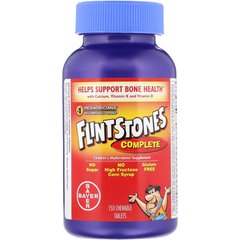 Мультивітамінна добавка для дітей, Flintstones, 150 жувальних таблеток