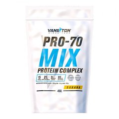 Протеїн Про 70 смак банана Vansiton (Protein Pro 70) 450 г