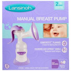 Ручной молокоотсос с аксессуарами Lansinoh (Manual Breast Pump) 1 шт купить в Киеве и Украине