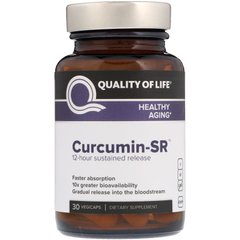 Куркумин Quality of Life Labs (Curcumin-SR) 500 мг 30 капсул купить в Киеве и Украине