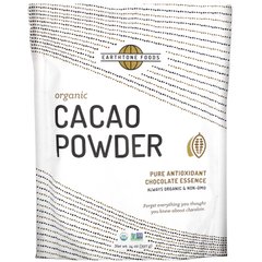 Органический порошок какао, Organic Cacao Powder, Earthtone Foods, 397 г купить в Киеве и Украине
