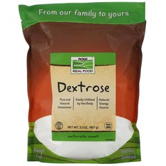 Цукрозамінник Дектроза Now Foods (Dextrose) 907 г