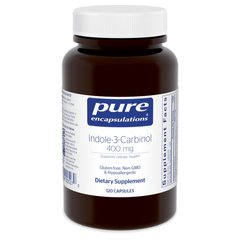 Индол-3-карбинол Pure Encapsulations (Indole-3-Carbinol) 400 мг 120 капсул купить в Киеве и Украине