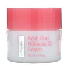 Крем з гібіскусом, Acid-Duo Hibiscus 63 Cream, Wishtrend, 50 мл