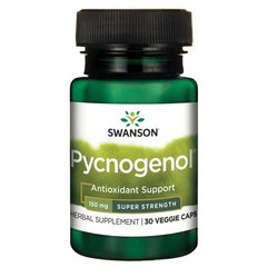Пикногенол - супер сила, Pycnogenol - Super Strength, Swanson, 150 мг 30 капсул купить в Киеве и Украине
