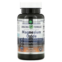 Amazing Nutrition, Оксид магнію, 500 мг, 90 капсул